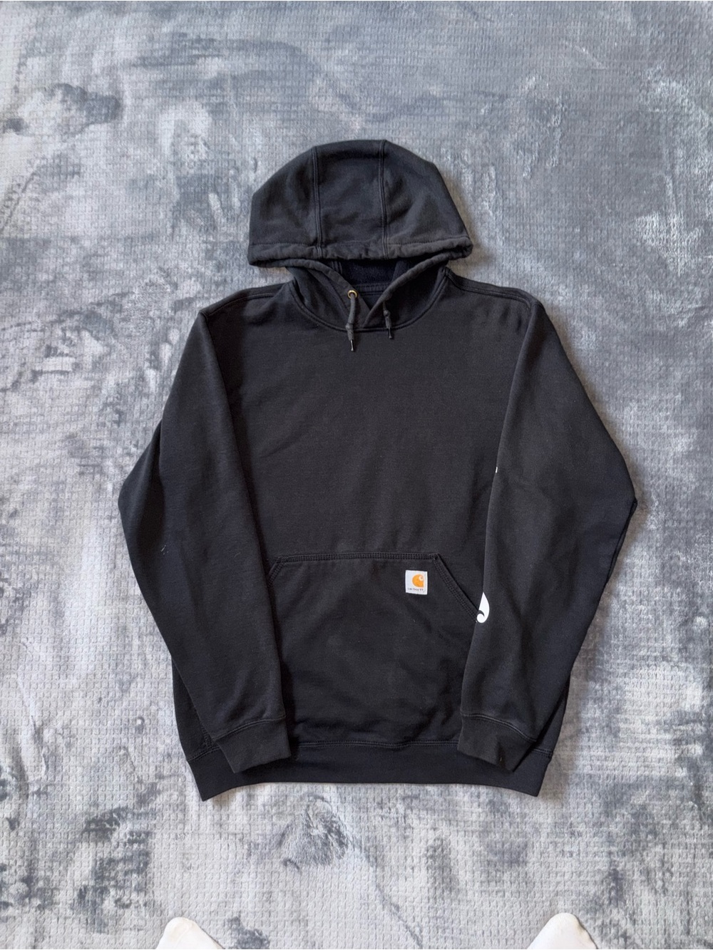 Carhartt Men's M Black Heavyweight Hoodie Sweatshirt Original Fit Workwear
